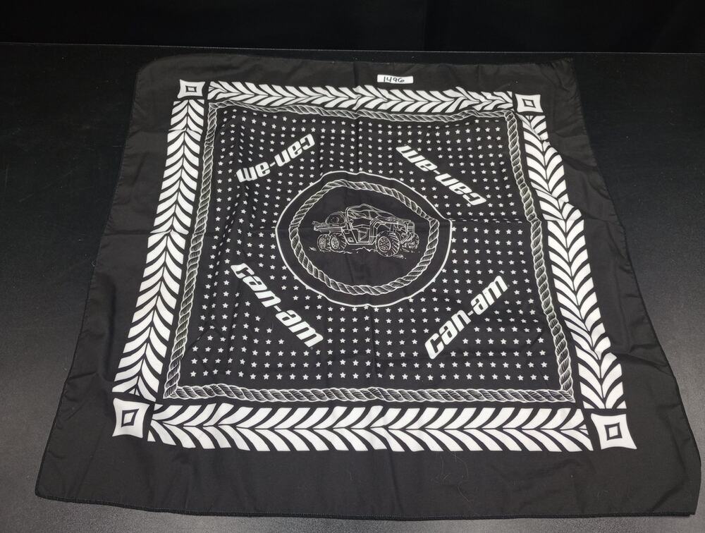Can-Am PBR Bandana black and white